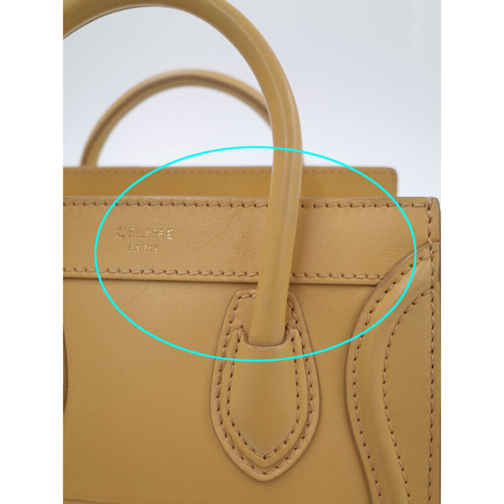 Celine Shopper Bag Luggage Logo - Picture 6 of 9